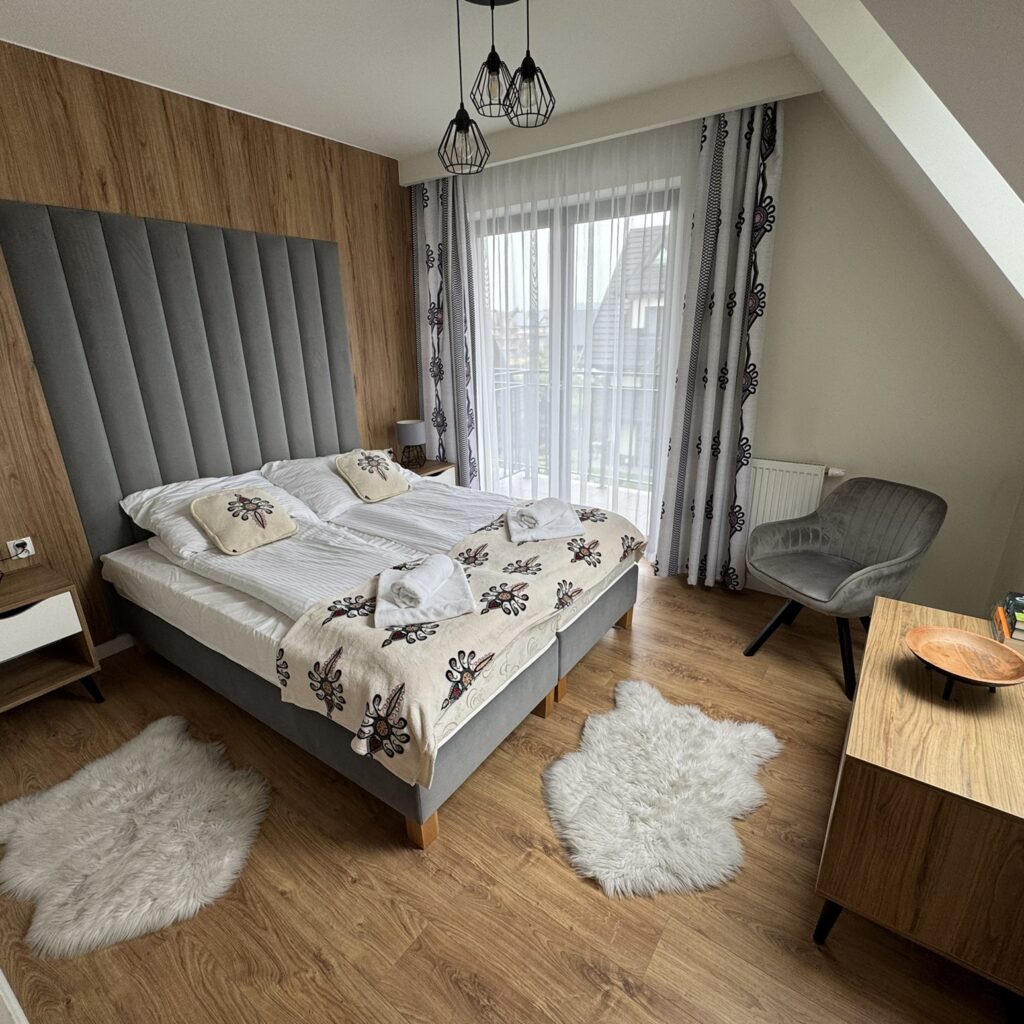 Sypialnia apartament Białka Tatrzańska